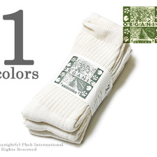 ORGANIC THREADS 3-PACK REGULAR CREW-CREAM画像