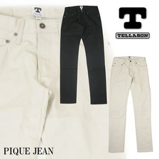 TELLASON SLIM TAPERED PIQUE 101-PQ画像