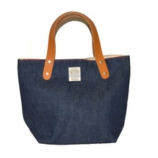 SETTO レザーハンドルインディゴトート Sサイズ BG-08画像