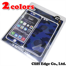 A BATHING APE COLOR CAMO GIZMOBIES FOR iPhone6 PLUS CASE 1A73-182-974画像