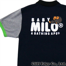 A BATHING APE MILO CRAZY POLO 2B30-112-015画像