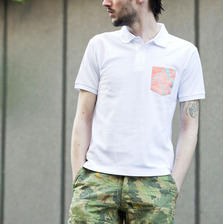 PROJECT SR'ES Tree Another Fabric Pocket S/S Polo KNT01115画像