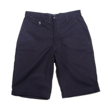 POST OVERALLS #1374 MID WEIGHT POPLIN MENPOLINI SHORTS2/navy画像
