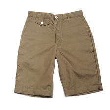 POST OVERALLS #1374L LINED MENPOLINI SHORTS2/olive画像