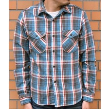 UES 先染ヘビーネルシャツ 501552画像