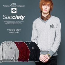 Subciety V NECK KNIT -New Jack- 10258画像