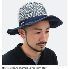 HTML ZERO3 Warren Long Brim Hat HED232画像