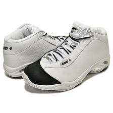 AND1 TAICHI MID white/black/silver D1055MWBS画像