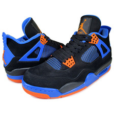 NIKE AIR JORDAN 4 RETRO "CAVS" blk/s.org-g.royal 308497-027画像