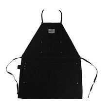 PRISON BLUES Work Apron Rinsed Black画像