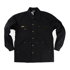 PRISON BLUES Rinsed Black Denim画像