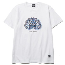 SILLY GOOD BRAIN WASH TEE (WHITE) SG15-SU1TE04画像