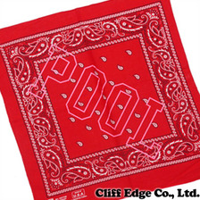 the POOL aoyama ONCE IN A LIFETIME OIALT REMAKE BANDANA REDxPINK画像
