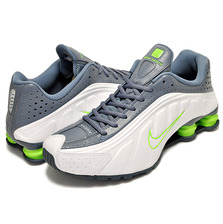 NIKE SHOX R4 wht/flsh lm-armry slt-dk armry 104265-123画像