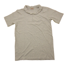 LOOP & WEFT RECYCLED COTTON JERSEY SHAWL COLLAR POLO TEE LSP1002画像