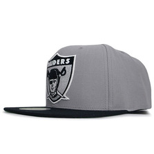 Mitchell & Ness OAKLAND RAIDERS XL LOGO SNAPBACK LVMNOLR105画像
