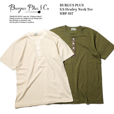 BURGUS PLUS Henly S/S T-Shirt HBP-017画像
