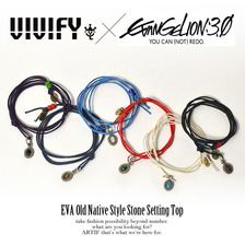VIVIFY &times; EVANGELION:3.0 YOU CAN (NOT) REDO. EVA Old Native Style Stone Setting Top VRE-342画像