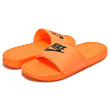 NIKE BENASSI JDI GS/PS atomic orange/blk-blk 555628-800画像