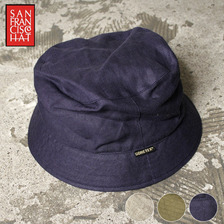 SAN FRANCISCO HAT LINEN GORE-TEX NORTH COAST HAT画像