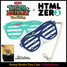 HTML ZERO3 Guttarelax &times; TIGER & BUNNY -The Rising- Stomp Border Pass Case ACS174画像