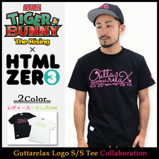 HTML ZERO3 Guttarelax &times; TIGER & BUNNY -The Rising- Guttarelax Logo S/S Tee T461画像