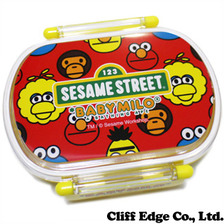 A BATHING APE SESAME STREET LUNCH BOX MULTI 2B23-382-909画像