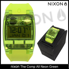 nixon The Comp All Neon Green NA4082044画像