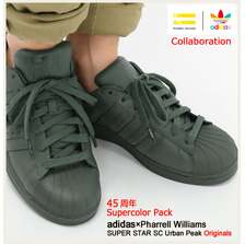 adidas Originals × Pharrell Williams SUPER STAR SC Urban Peak S41823画像