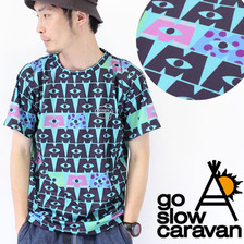 go slow caravan &times; モンスターズインク 吸汗速乾 昇華プリント S/S 立体TEE 315407画像