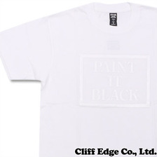 the POOL aoyama &times; FORTY PERCENT AGAINST RIGHTS/40% FPAR PAINT IT BLACK TEE WHITE画像