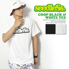 seedleSs. COOP WHITE & BLACK TEE SD14HS-SS08A画像