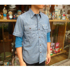 JELADO JELADO PRODUCTS &ldquo;S/S CHAMBRAY SHIRTS&rdquo; JP02110画像