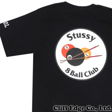 the POOL shinjuku &times; STUSSY &times; Fragment Design 8 BALL CLUB TEE画像