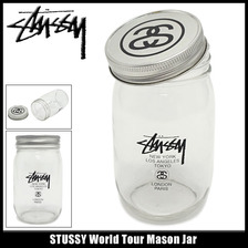 STUSSY World Tour Mason Jar 138436画像