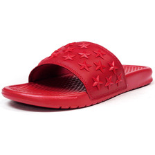 NIKE BENASSI JDI QS "INDEPENDENCE DAY" "LIMITED EDITION for NONFUTURE" RED/RED 807909-666画像