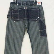 SAMURAI JEANS サムライ自動車倶楽部 SM210WHB15 ヘリンボンx10ozデニムツートーンワークパンツ15画像