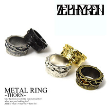Zephyren METAL RING -THORN-画像
