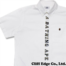A BATHING APE APPLIQUE BD S/S SHIRT画像