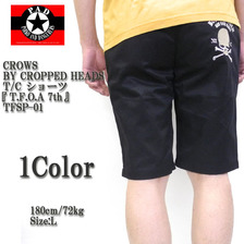 CROWS BY CROPPED HEADS T/C ショーツ 「T.F.O.A 7th」 TFSP-01画像