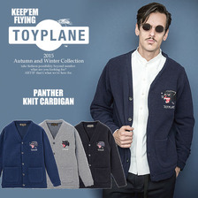 TOYPLANE PANTHER KNIT CARDIGAN TP15-FKN04画像