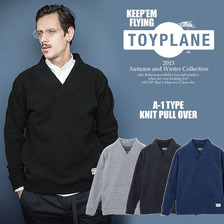 TOYPLANE A-1TYPE KNIT PULL OVER TP15-FKN03画像