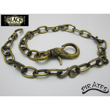 BLACK SIGN ブラックアイ ソリッドブラス ウォレットチェーン BSFA-12613B画像