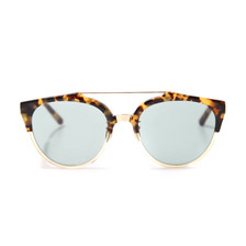 A.D.S.R. RED HAVANA YELLOW & CLEAR BEIGE & GOLD METAL RED03画像