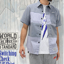 HTML ZERO3 Switching Check S/S Shirt SHT103画像