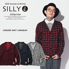 SILLY GOOD CHIDORI KNIT CARDIGAN画像
