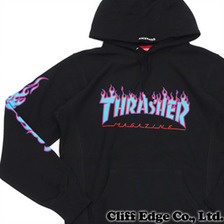 Supreme &times; Thrasher Pullover BLACK画像
