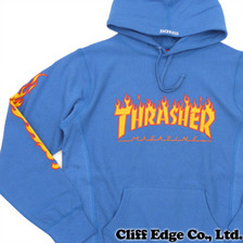 Supreme &times; Thrasher Pullover BLUE画像