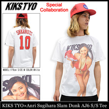 KIKS TYO × Anri Sugihara Slam Dunk AJ6 S/S Tee Special Collaboration KT1504ANRI-02画像