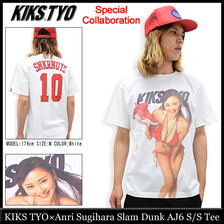 KIKS TYO &times; Anri Sugihara Slam Dunk AJ6 S/S Tee Special Collaboration KT1504ANRI-02画像